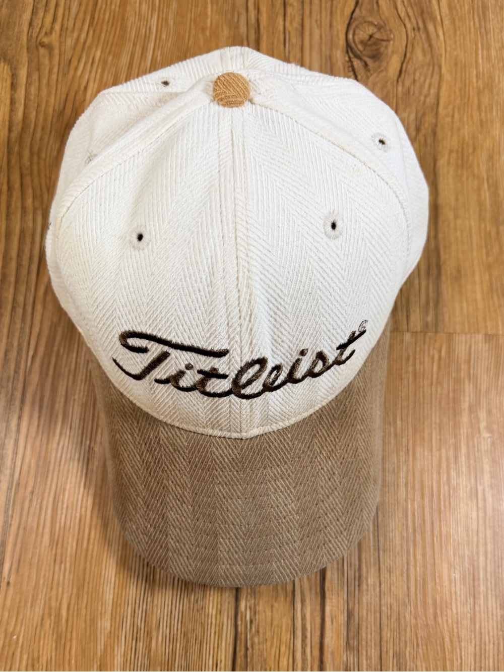 Vintage Titleist New Era 59FIFTY Golf Hat 7 5/8 Made USA FootJoy FJ Fitted - Picture 6 of 9